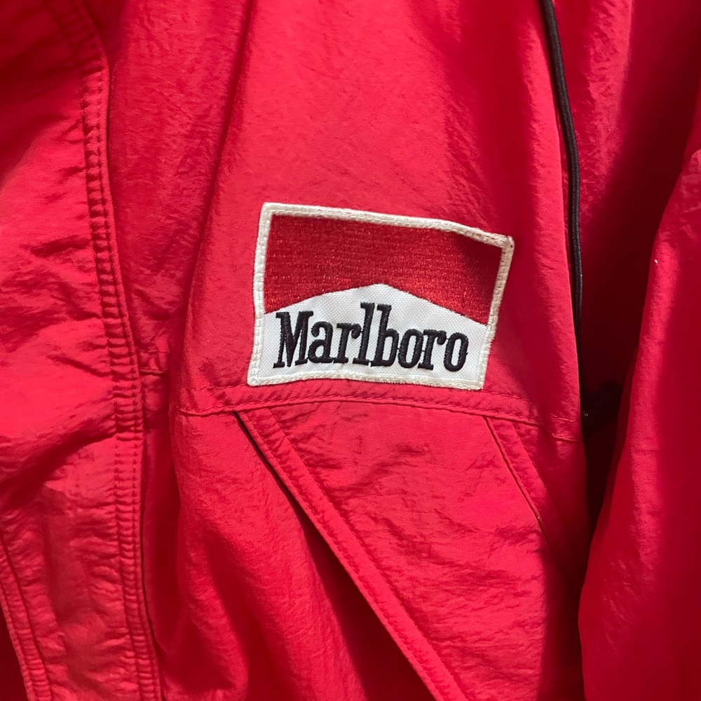Vintage Adult Marlboro Red Country Store Coat (Size L) - Picture 4 of 7